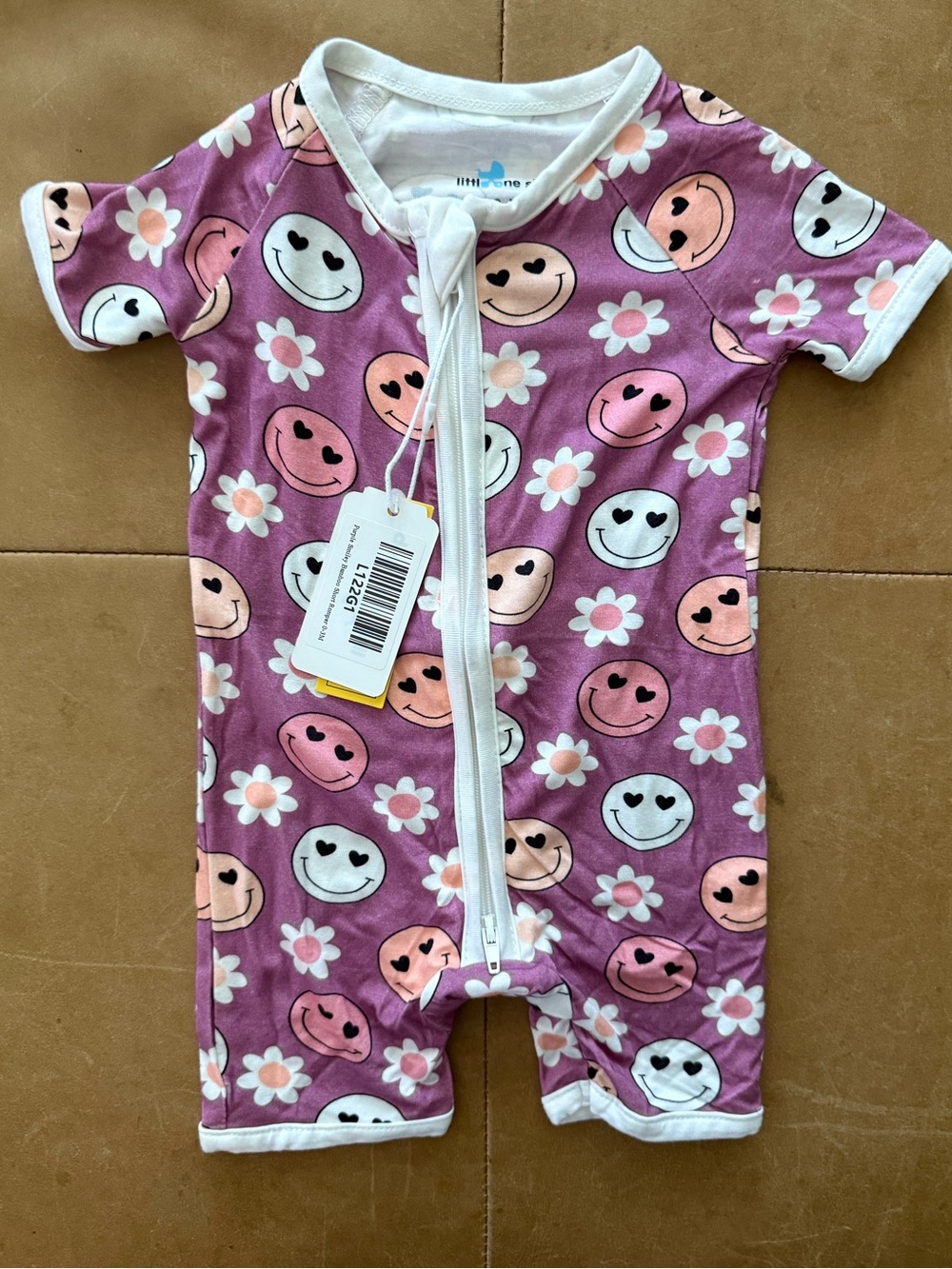 Little One Shop Viscose Bamboo Romper 0-3M NWT